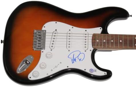 טריי אנסטסיו חתם על חתימה בגודל מלא פנדר סטראטוקסטר גיטרה חשמלית עם אימות בקט בס קוא-פיש עם מייק גורדון,