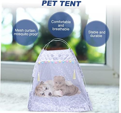 Ipetboom אוהל חיות מחמד אוהלים מקורה חיצוני טיפי חורפי חורף ארנב ארנב טיפי חתול צריף DIY מיטת אוהל כלב כלב חתול אוהל מחמד מיטה