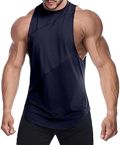 BMISEGM Summer Mens T חולצת טריקו קרח גברים משי משי כושר כתף רחבה מפעיל ספורט חלק חלקה ייבוש מהיר בתוך חולצה