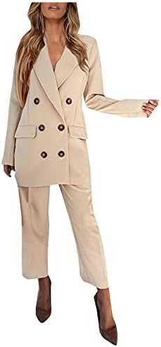 אימון Balakie שמלת בלייזר שני חלקים חליפה משרדית עסקית חליפת בלייזר מזדמנים מעילי בלייזר לנשים 2023 תלבושת אופנה