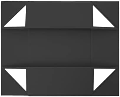 קופסאות מתנה מתקפלות של קטיורד, שחור קטן 7. 8 על 7 על 3.1 אינץ', קופסת מתנה עם מכסה, קופסאות דקורטיביות לסיום השושבינים