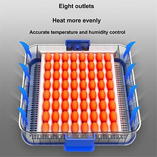 חממת ביצים ז 'דו, האצ' ר אוטומטי דיגיטלי עם בקרת טמפרטורה,עם פונקציית סיבוב אוטומטית, עם תצוגת לד דיגיטלית, למספר גדלים