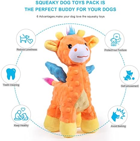 צעצועים לכלבים עם נייר קמטים לכלבים גדולים כלבים גדולים לחג המולד צעצועי Godog Godog צעצועים