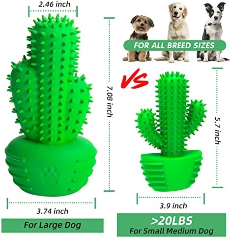 צעצועי כלבים של פמלולו, צעצועי לעיסת כלבים לעיסות אגרסיביות מתנות ליום הולדת לחג המולד מתנות מברשת שיניים כלב