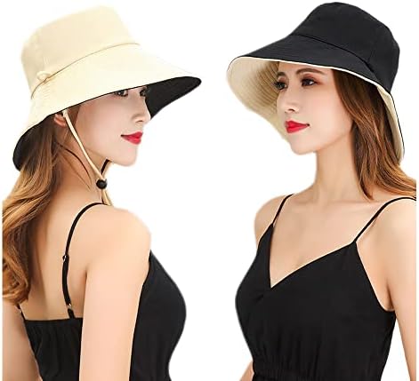 כובע דיג מתקפל של חוף UPF UV הגנה מפני השמש אטום למים נושם דלי שוליים רחב כובע שמש לנשים