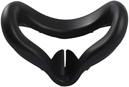N/H VR כיסוי עין סיליקון כיסוי מסכת פנים סיליקון למסיכת Oculus Quest 2 מכסה המנוע הוכיח בזיעה, ידידותי לעור