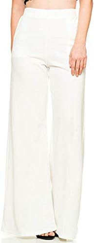 מכנסי טרנינג אישה מותניים מוצקים ארוכי אופנה רחבה פלאצו גבוהה זורמת מכנסיים רופפים מכנסיים מכנסיים מכנסיים משי