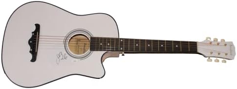 פינק-אלסיה מור פנק-חתימה חתומה גיטרה אקוסטית בגודל מלא עם אימות ג 'יימס ספנס ג' סא קואה - מיסונדזטוד, לא יכול לקחת