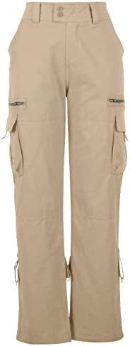 מכנסי מטען רחבים של Uillui מכנסי מטען רחבים מכנסי מצנח אופנה מזדמנים רגועים מתאימים רגל רחבה y2k מכנסיים W כיסים