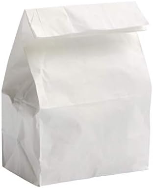 שקיות נייר לבן קראפט מושלמות של סטיקס 4 פאונד-חבילה של 125 קראט