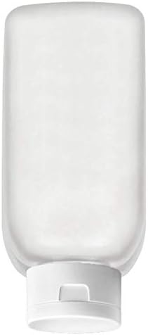 גרנד פרפומים סחוט ריק בקבוק פלסטיק לחילוק ג'ל, סבון, שמפו, צורת תמצית 60 מל, פלסטיק לכל נוזל עם מחלקת כובע היפוך,