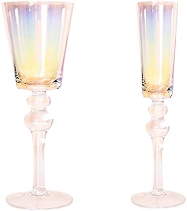 כוס יין קתילדי כוסות ויסקי מיושן כוסות משקאות זכוכית כוסות מתנה בעבודת יד לאוהבי בורבון כלי זכוכית בסגנון רום סלעים