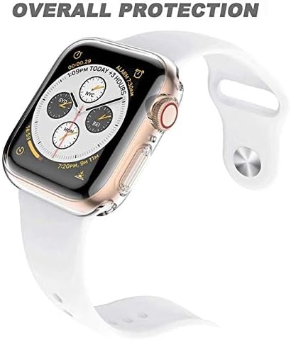 CLEAR CASE Apple Watch Series 4 TPU 40 ממ מגן מסך 2019 אולטרה דק