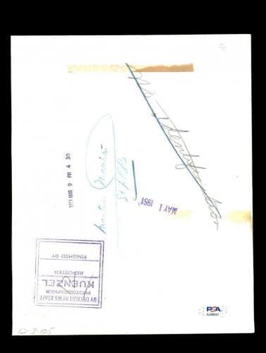 Marty Marion PSA DNA חתום 8x10 מקורי משנת 1951 Photo צילום קרדינלים חתימה - תמונות MLB עם חתימה
