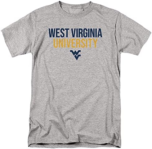 אוניברסיטת מערב וירג'יניה רשמית חולצת יוניסקס למבוגרים