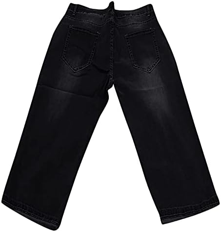 מכנסי ג'ינס באורך הברכי