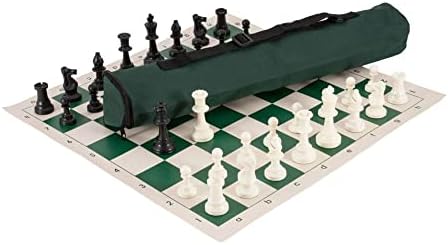 סט השחמט הגדול בעולם-סיליקון-ירוק