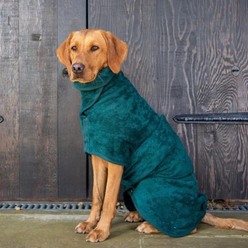 מגבת לחיות מחמד כלב חלוק רחצה גולדן רטריבר סופג מהיר ייבוש כלב אמבטיה ויבש מגבת
