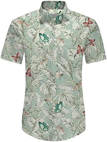 חולצות חוף קיץ לגברים לוגו בהתאמה אישית חולצות גברים מגדירים שרוול קצר כפתור מזדמן במורד חליפות גוף למבוגרים