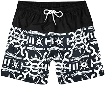 מכנסי רשת Miashui Trunk Short מכנסיים מודפסים מכנסיים כושר קיץ חוף כיסי פיתוח גוף גוף מכנסיים קצרים גלישה