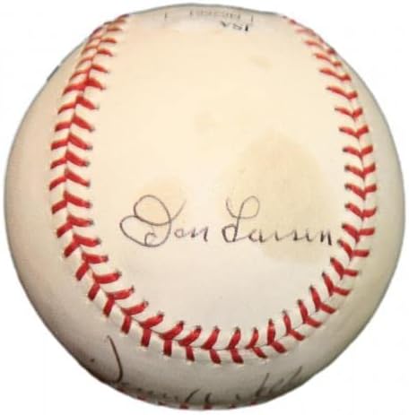 יאנקיז קנקני משחק מושלמים חתמו על OML בייסבול אוטומטי קון וולס לארסן PSA/DNA - כדורי בייסבול עם חתימה
