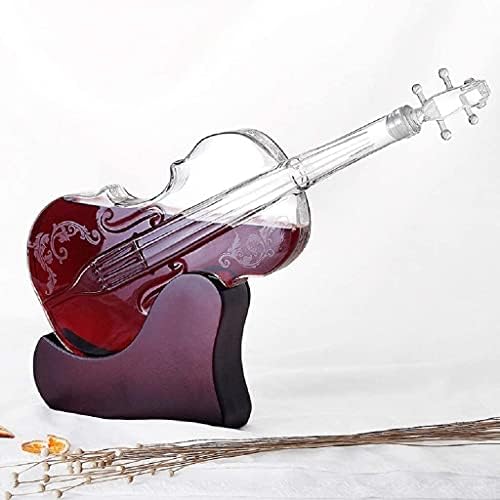 ויסקי דקנטדור יצירתי לגיטרה-יצירתי בית ויסקי לגין מתלה 500 מ ל זכוכית בקבוק עבור משקאות ויסקי בורבון וודקה מרשים