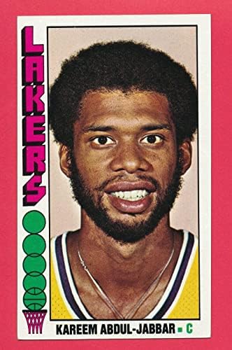 Ex+ Kareem Abdul Jabbar Hof 1976 Topps 100 Vintage Lew Alcindor Unted Tphlc - כרטיסי וינטג 'של כדורסל כדורסל