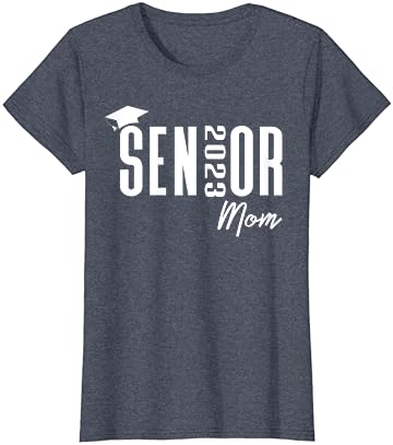 בית הספר התיכון או המכללה בכיתה בכירה של 2023 חולצת טריקו של אמא