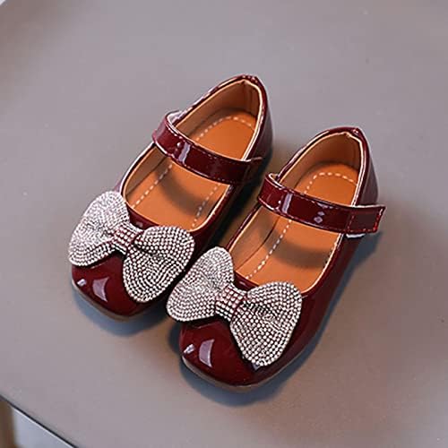 פעוט ילדה קטנה נעלי החלקה רך מרי ג ' יין נעליים נמוך העקב נסיכת פרח נעלי מסיבת בית ספר נעליים