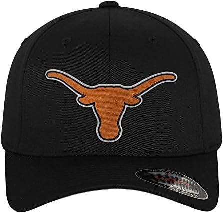 אוניברסיטת טקסס מורשה רשמית של טקסס לונגהורנס לוגו פלקספיט כובע בייסבול