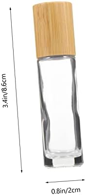 בקבוק בושם שמן אתרי בקבוק בקבוק זכוכית ענבר מבקבוק בקבוק שמן מיכלי זכוכית 36 יח 'בקבוקי רולר שמן אתרי בקבוקי רולר