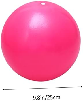 כדורי אימון מתאימים לאיזון איזון כדור פילאטיס כדור כדור יוגה ורוד כדור התעמלות פיצוץ פיצוץ