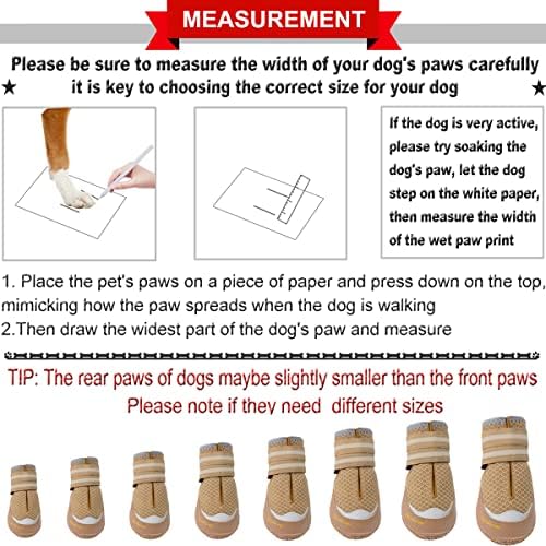 נעלי כלבים של Qumy 4PCS למדרכה חמה, מגפי כלבים גדולים בינוניים ומגני כפות להגנה על חום הקיץ, רשת נושם נושמים