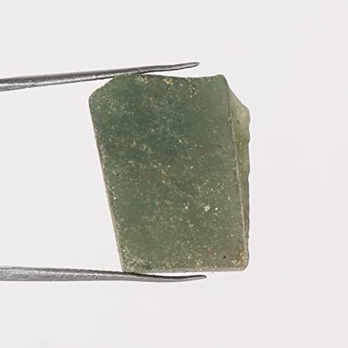 Gemhub Burmese טבעי ירוק ירקן אבן ריפוי להתנפנף, אבן ריפוי 19.00 CT