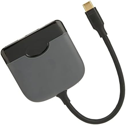 ממיר AV Multiport, USB 3.0 סוג C ל- HD Multimedia מתאם 3 במתאם 3 בתקע אחד ומשחק לצג