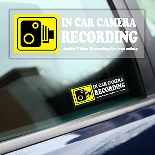 4 יחידות מצלמה אודיו וידאו הקלטת חלון מכוניות מדבקות, ב רכב מצלמה הקלטת מדבקה לרכיבה, ואן, משאית, מונית, מקסי מונית, אוטובוס,