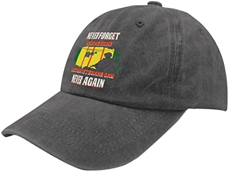 אבא כובע לעולם אל תשכח ברוך הבא הביתה יום ותיקי וייטנאם לעולם לא שוב כובע אבא, כובע בייסבול וינטג 'לגברים