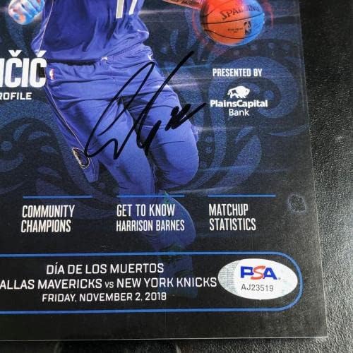 תוכנית Luka Doncic חתומה PSA/DNA מכוסה כיתה 9 Mavericks - NBA חתימה חתימה שונות של פריטים שונים