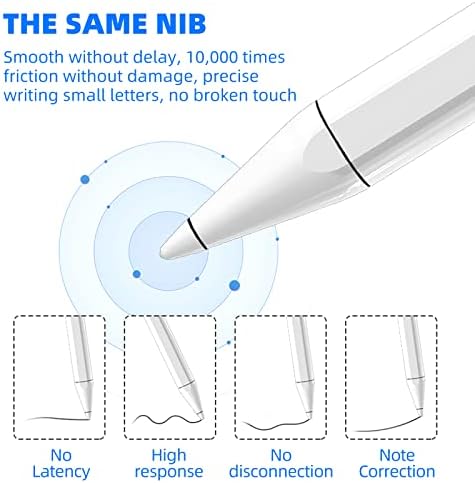 עטים חרטודים למסכי מגע- אימוץ חישה בהטיה ציור עט אייפד, כתיבה חלקה עט דיגיטלי פעיל, מתאים ל- LPAD AIR 3.4.5