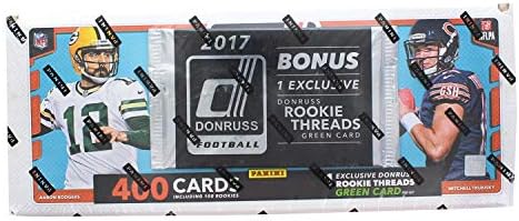 2017 Panini Donruss NFL כדורגל סט מפעל שלם - Mahomes, כרטיסי טירון טרוביסקי !!!