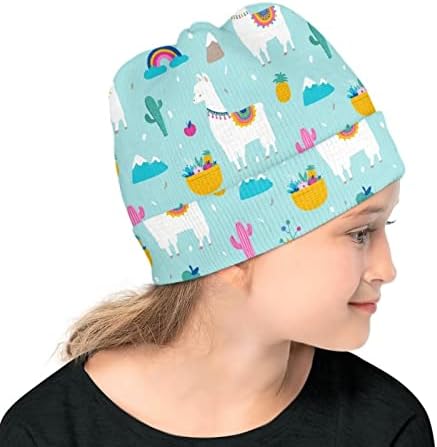 AFPANQZ ילדים סורגים כובע כפת יוניסקס יוניסקס כפה כפה כפה כפה חורפית כובע חום חום.