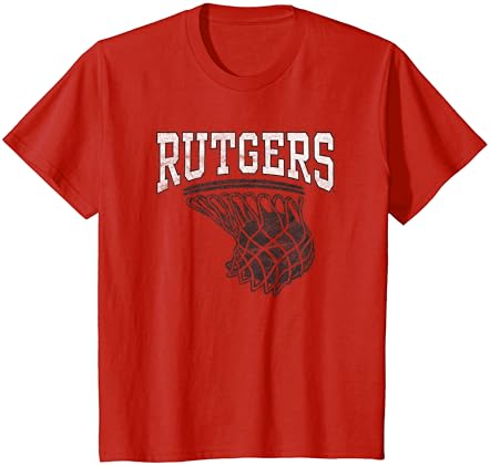 חולצת טריקו לחשק מכדור כדורסל אוניברסיטת רוטגרס