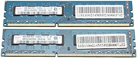 2x4GB Hynix HMT351U6CFR8C-PB 4GB PC3-12800U זיכרון שולחן עבודה