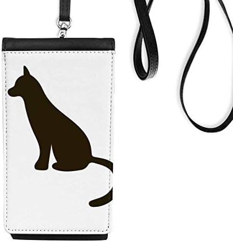 חתול שחור חמוד חמוד חמוד טלפון ארנק ארנק תלייה כיס נייד כיס שחור