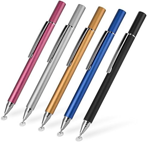 עט חרט בוקס גרגוס תואם ל- Acer Iconia Tab A100 - חרט קיבולי Finetouch, עט חרט סופר מדויק עבור Acer Iconia Tab A100 - Metallic