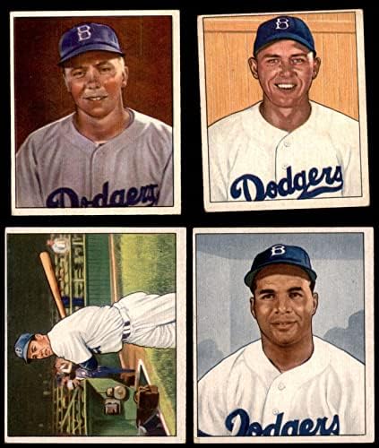 1950 צוות Bowman Brookyln Dodgers Set Brooklyn Dodgers VG/Ex Dodgers