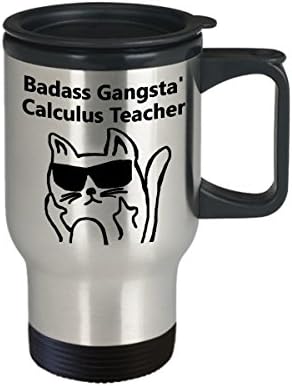 Badass Gangsta 'Calculus מורה ספל נסיעות קפה