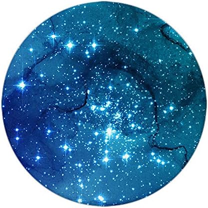 שטח גלקסי בציאאן כחול ירוק AEHP478 Popsockets Popgrip: אחיזה ניתנת להחלפה לטלפונים וטבליות