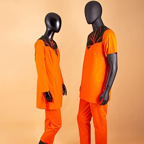 הבגדים של בני הזוג האפריקאים של אנקררה דפיס אנקרה ומכנסיים קבעו את הבגדים של בני הזוג למסיבות המכנסיים המגיעים למכנסיים.