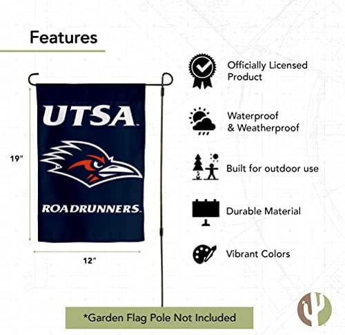 אוניברסיטת טקסס דגל גן סן אנטוניו דגל UTSA RoadRunners באנר פוליאסטר